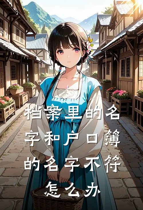 档案里的名字和户口簿的名字不符,怎么办