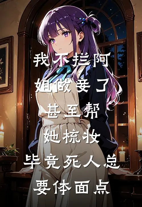 我不拦阿姐做妾了，甚至帮她梳妆，毕竟死人总要体面点