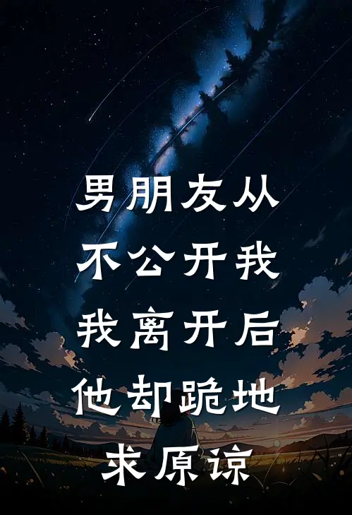 男朋友从不公开我，我离开后他却跪地求原谅