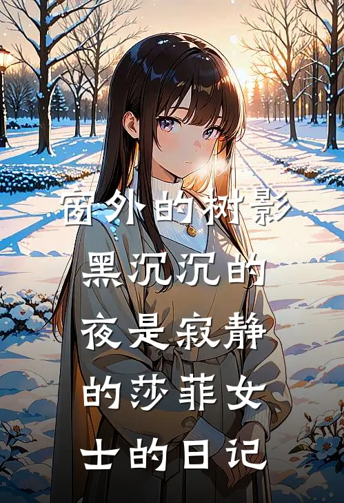 窗外的树影黑沉沉的,夜是寂静的莎菲女士的日记