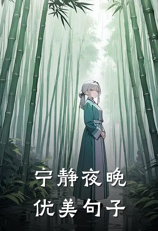 宁静夜晚优美句子