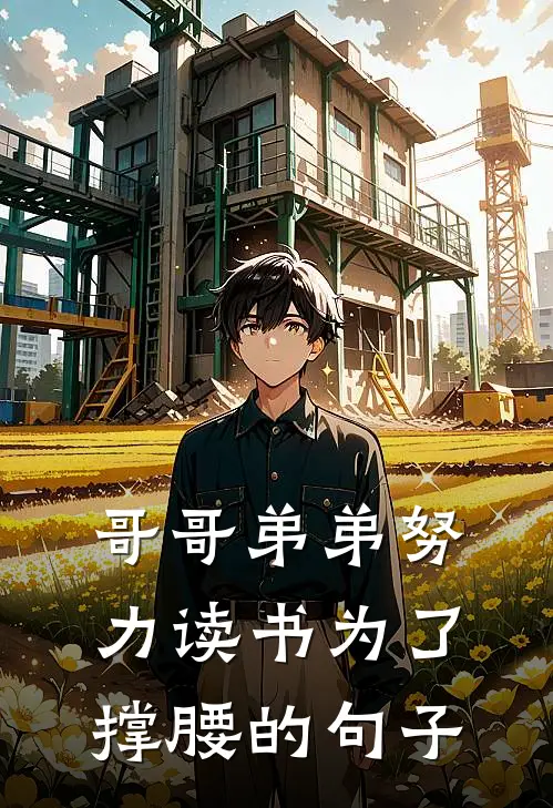 哥哥弟弟努力读书为了撑腰的句子