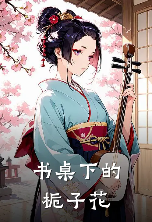 书桌下的栀子花