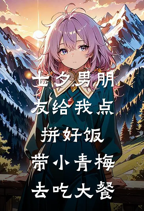 七夕男朋友给我点拼好饭，带小青梅去吃大餐